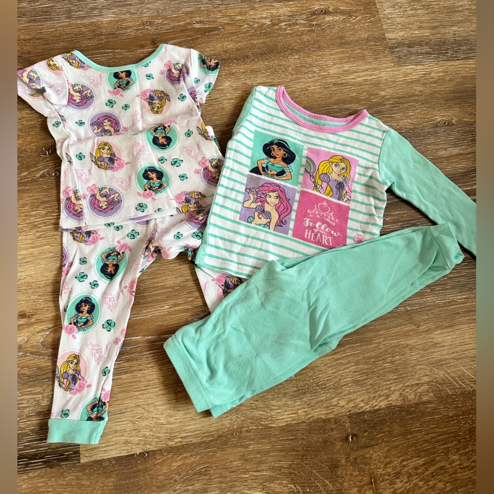 Disney’s Princess 12-18 month PJS.